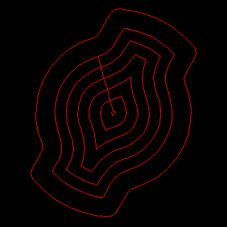 Stroke Dissolve in Router Path